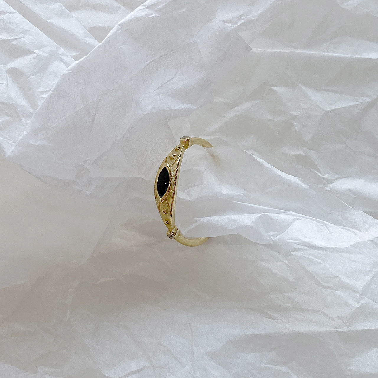 Fashion Vintage 925 Silver Demon Eye Ring