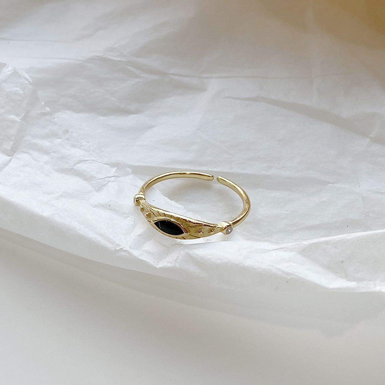 Fashion Vintage 925 Silver Demon Eye Ring