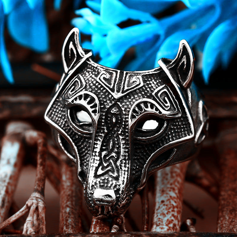 Celtic Wolf Ring