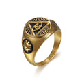 All Seeing Eye Signet Ring