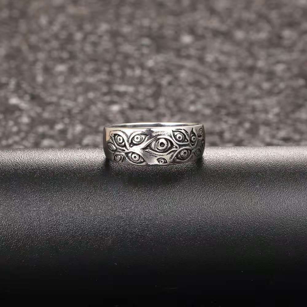 Eyes On You Ring Stainless Steel