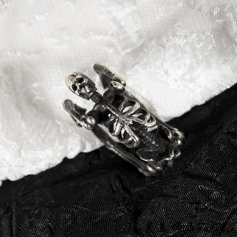 Full Skeleton Wrap Around Ring