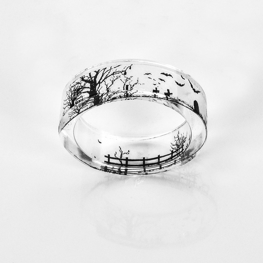 Haunting Black Shadow Ring