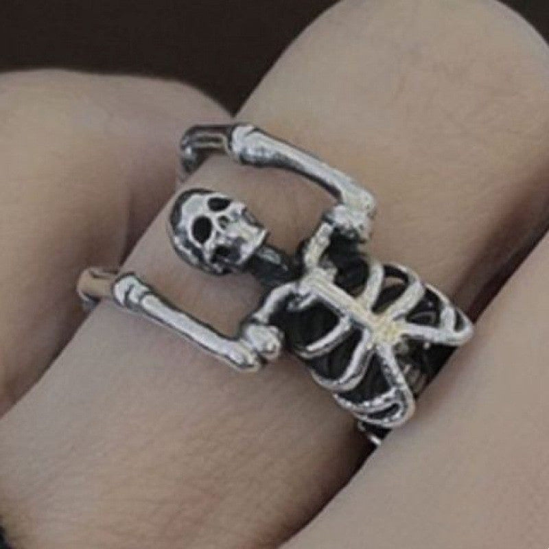 Full Skeleton Wrap Around Ring