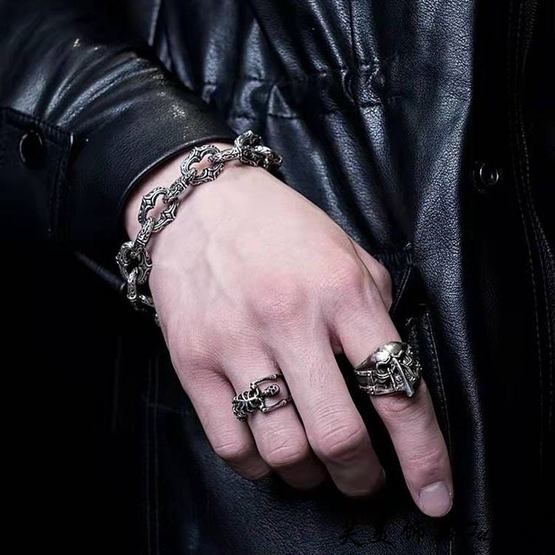 Full Skeleton Wrap Around Ring