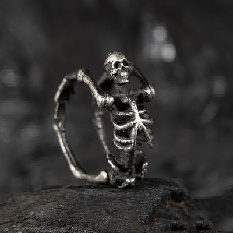 Full Skeleton Wrap Around Ring